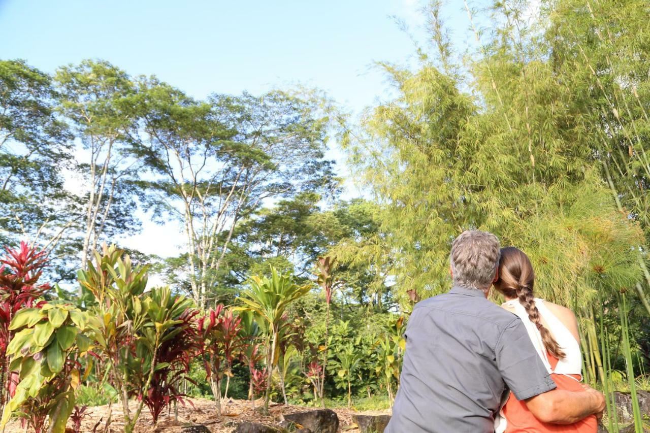Hawaiian Sanctuary Eco Retreat Center Villa Pahoa Exterior foto