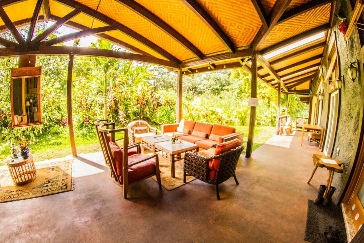 Hawaiian Sanctuary Eco Retreat Center Villa Pahoa Exterior foto