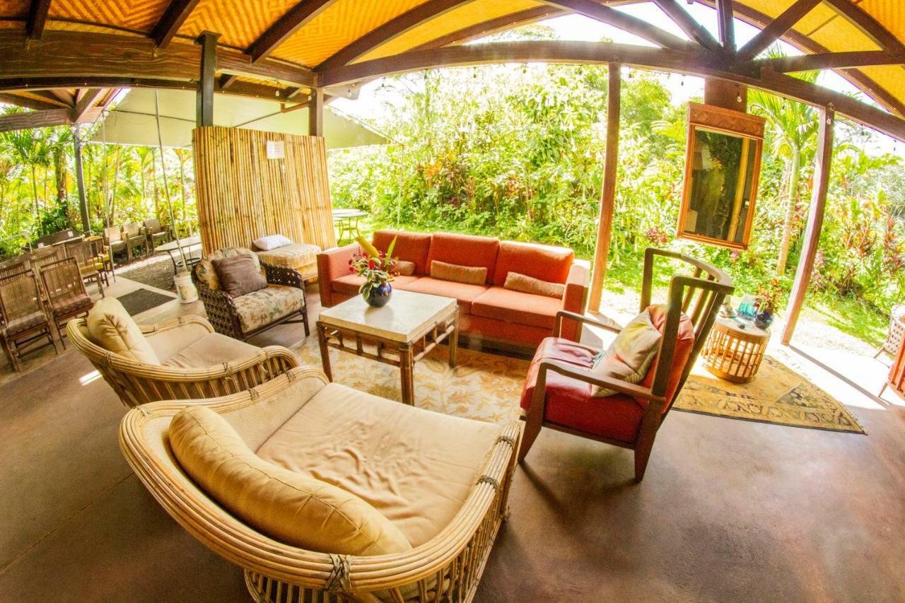 Hawaiian Sanctuary Eco Retreat Center Villa Pahoa Exterior foto